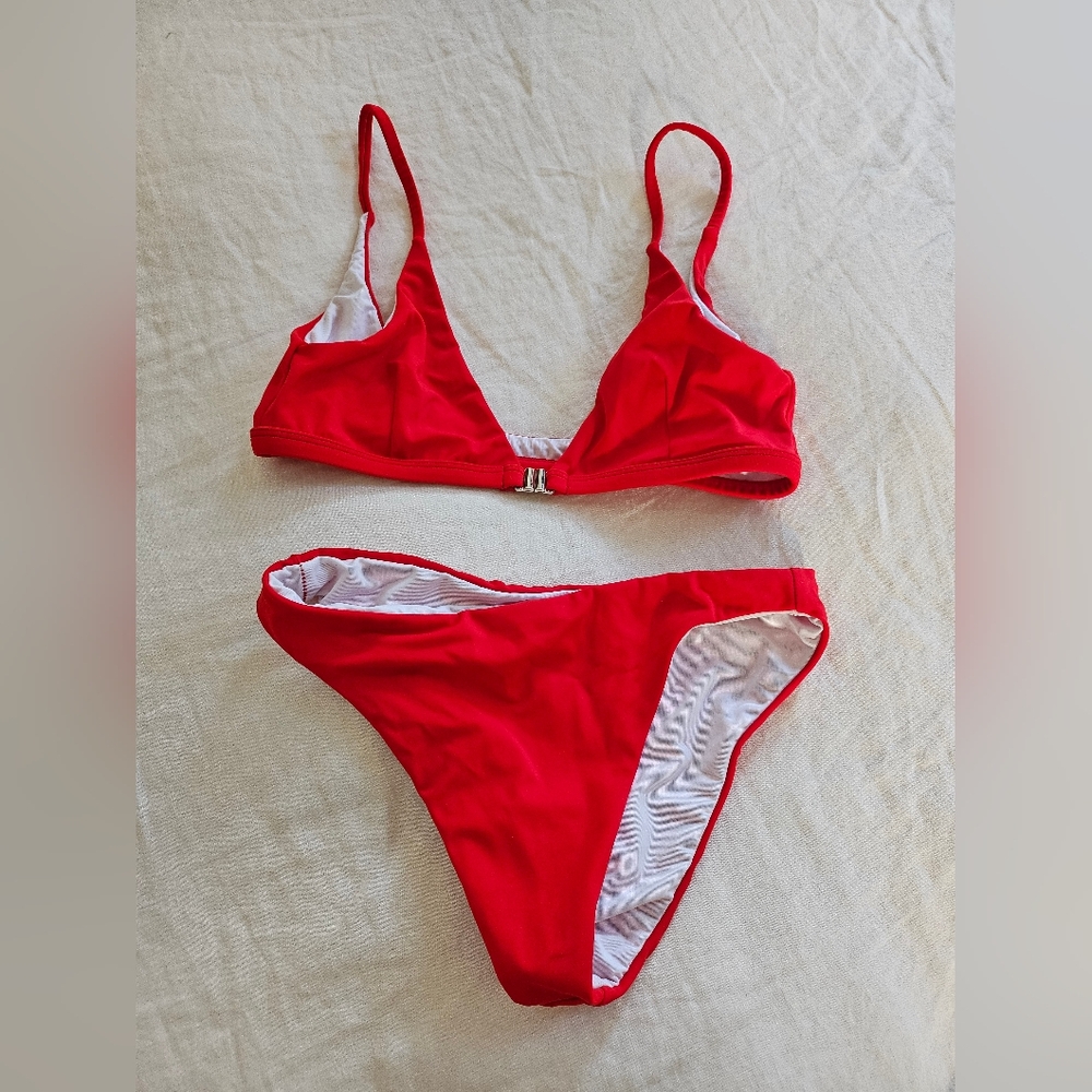 Red Bikini Set